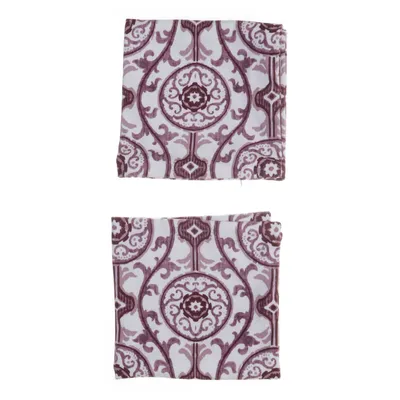 Kuddfodral (Vit, Flerfärgad) från Ohlssons Polyester