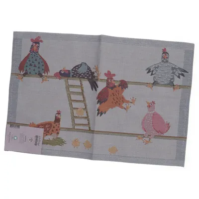 Bordstablett (HÖNSHUS) från Ekelund Ekologisk bomull