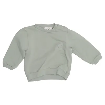 Sweatshirt (Green) from Gro Elastane, Organic cotton