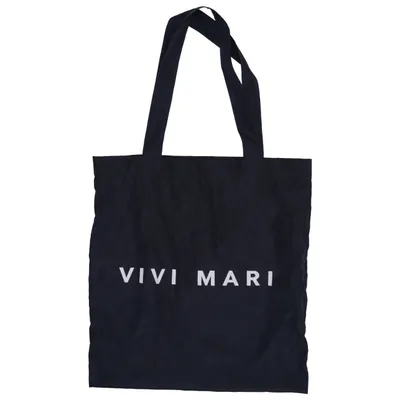 Sac en toile (Noir) de Vivi Mari