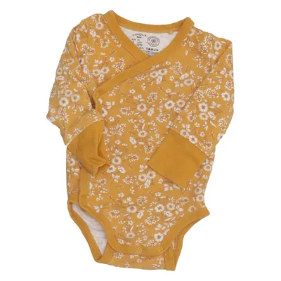 Body (Yellow) from Lindex Baby Cotton, Elastane
