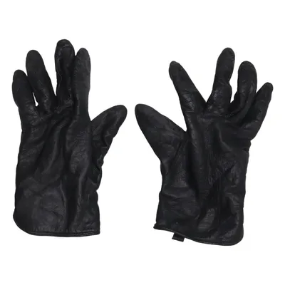 Leather gloves (Black) from Handskmakar'n Leather, Wool