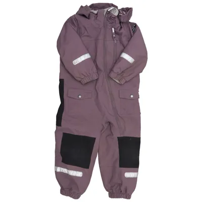 Overall (Lila, Svart) från Polarn O. Pyret Återvunnen polyester