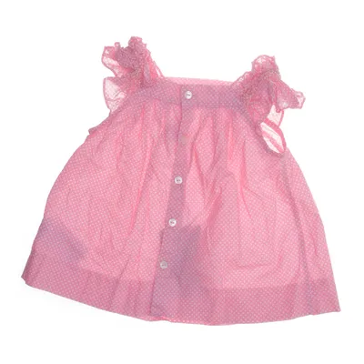 Klänning (Rosa, Vit) från Jacadi Paris Bomull