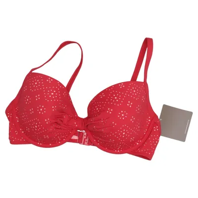 Bikini top (Red) from Sunseeker Polyester