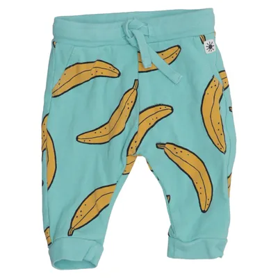 Sweatpants (Blå, Gul) fra Lindex Baby Bomuld, Elastan