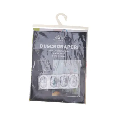 Douchegordijn (Wit, Meerkleurig) van Solbacka Hemtextil