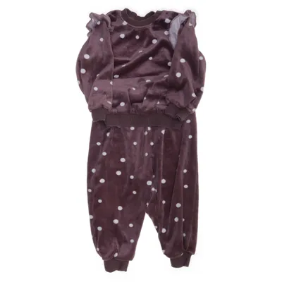 Mjukisset (Brun, Vit) från MyWear Baby Elastan, Polyester