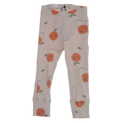Broek (Wit, Oranje) van Minories Katoen, Elastaan