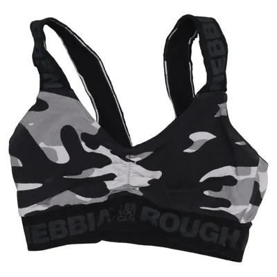 Sports bra (Black, Gray, White) from Nebbia Cotton, Elastane