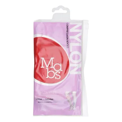 Kompressionsstrømper (Nylon Knee) fra Mabs Elastan, Polyamid