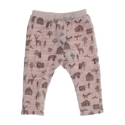 Joggingbroek (Beige, Meerkleurig) van Zara BabyGirl Katoen, Polyester, Viscose