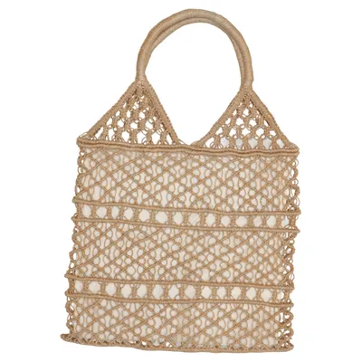 Strandtaske (Beige)