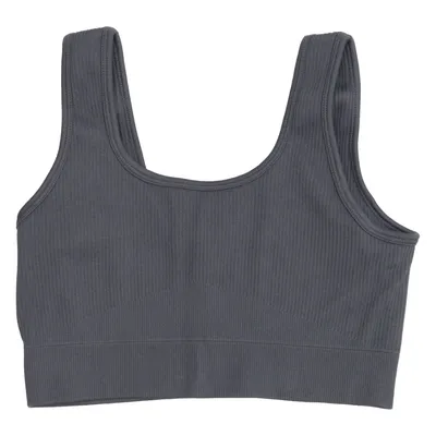 Brassière (Gris) de Yoga Élasthane, Polyamide