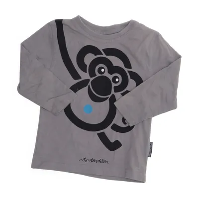Langærmet t-shirt (Grå) fra Bo Bendixen