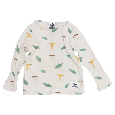 Langarmshirt (Beige, Grün, Gelb) von Kolmården Baumwolle, Elasthan