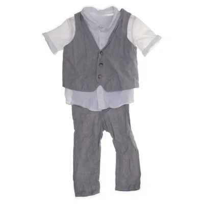 Set (Wit, Grijs) van H&M Basic Katoen