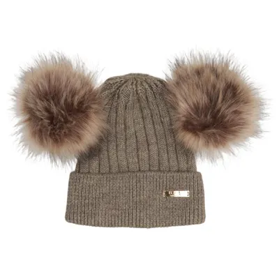 Tophue (Beige) fra Bjällra of Sweden Merinould, Polyester