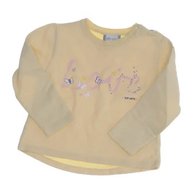 Långärmad t-shirt (Gul) från L Atelier Bomull, Elastan