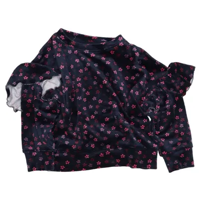 Sweatshirt (Blå, Pink, Flerfarvet) fra MyWear Kids Elastan, Polyester