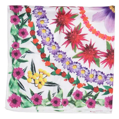 Handkerchief (White, Multicolored) from Lush Recycled polyester