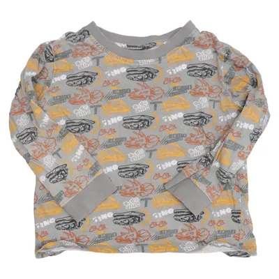 Langærmet t-shirt (Grå, Flerfarvet) fra Dinosaur Bomuld