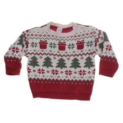 Julesweater (Hvid, Rød, Flerfarvet) fra H&M Bomuld