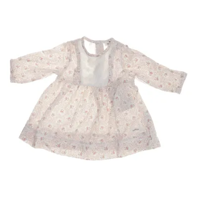 Klänning (Vit, Rosa) från Newbie by KappAhl Bomull