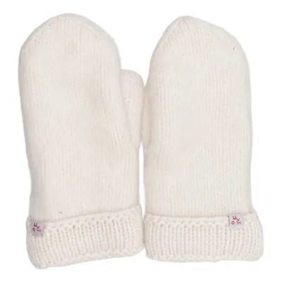 Moufles (Beige) de Börjesson Polyester, Laine