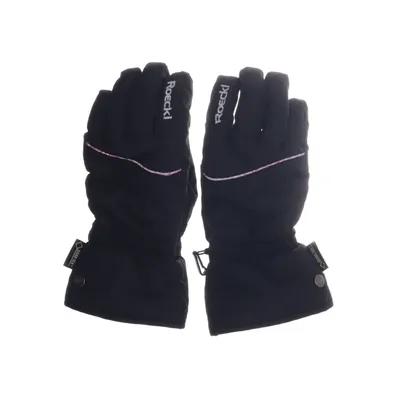 Gloves (Black) from Roeckl Polyester, Leather