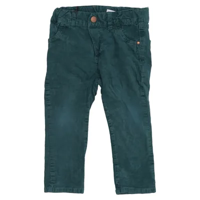 Corduroy broek (Groen) van Lindex Baby Katoen, Elastaan