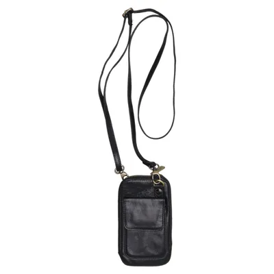 Mobiltaske (Sort) fra Nova Læder, Polyester