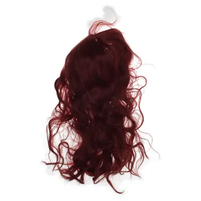 Wig (Red, Multicolored)