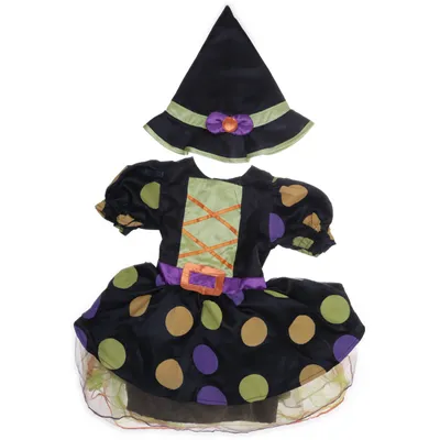 Feestkostuums (Zwart, Meerkleurig) van Amscan Polyester