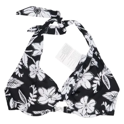 Bikini top (Black, White) from Beach Wave Elastane, Polyamide