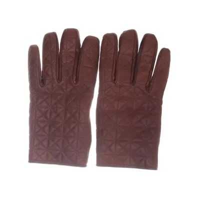 Leren handschoenen (Bruin) van Zara Leer