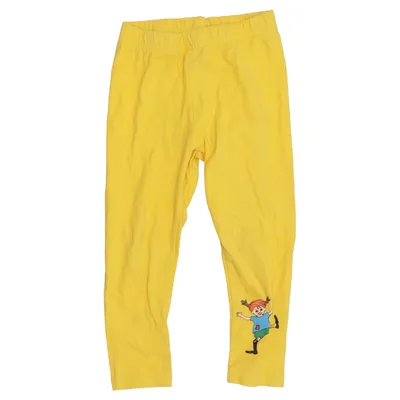 Leggings (Gelb) von Pippi Långstrump by Martinex Baumwolle, Elasthan