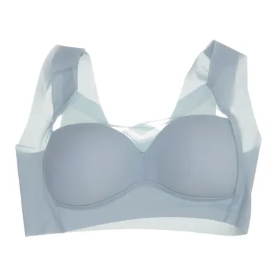 Sport-bh (Blauw) Elastaan, Nylon