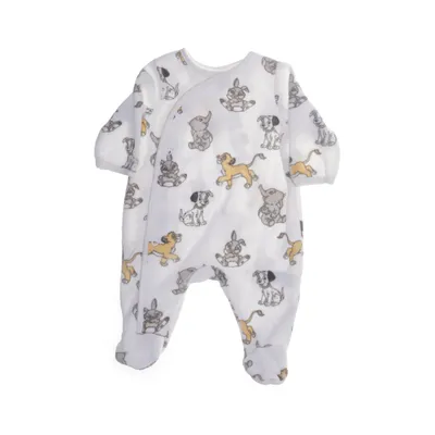Sparkdräkt (Vit, Flerfärgad) från Disney Baby Bomull, Polyester