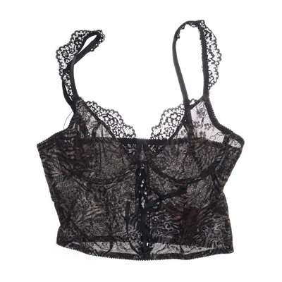 Bustier (Brun, Svart) från Romwe Elastan, Polyester