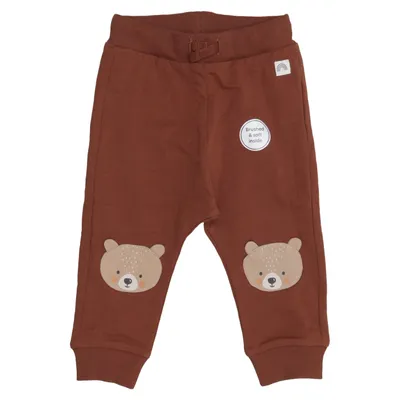 Sweatpants (Brown) from Lindex Baby Cotton, Elastane