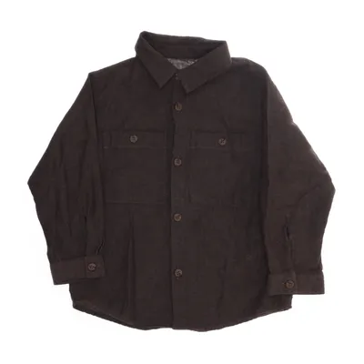 Shirt (Brown) from Zara Cotton