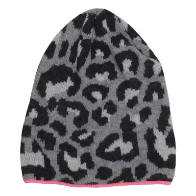 Beanie (Gray, Black, Pink) from Zwillingsherz Cashmere, Polyamide, Viscose, Wool