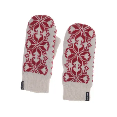 Vantar (Vit, Röd) från Kombi Akryl, Polyester, Ull