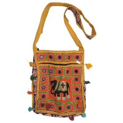 Shoulder-bag (Yellow, Multicolored) from Montana