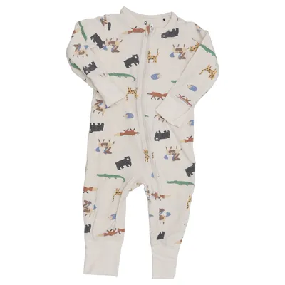 Sparkdräkt (Beige, Flerfärgad) från Åhléns Kids Bomull, Elastan