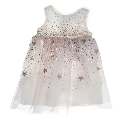 Kjole (Hvid, Flerfarvet) fra H&M Polyester