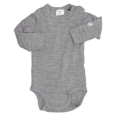 Body (Grau) von Lindex Baby Merinowolle