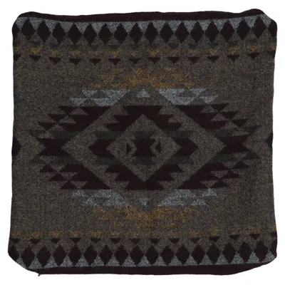 Sierkussensloop (Bruin, Groen, Meerkleurig) van Depot Acryl, Polyester