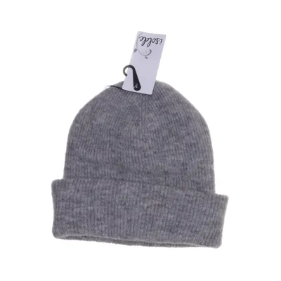 Beanie (Gray) from Isolde Acrylic, Alpaca wool, Elastane, Polyamide